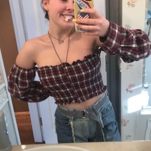 LF First of a Kind flannel crop